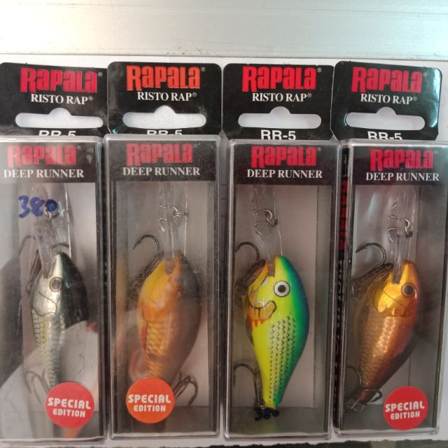 ปลาปลอมrapala risto rap RR5