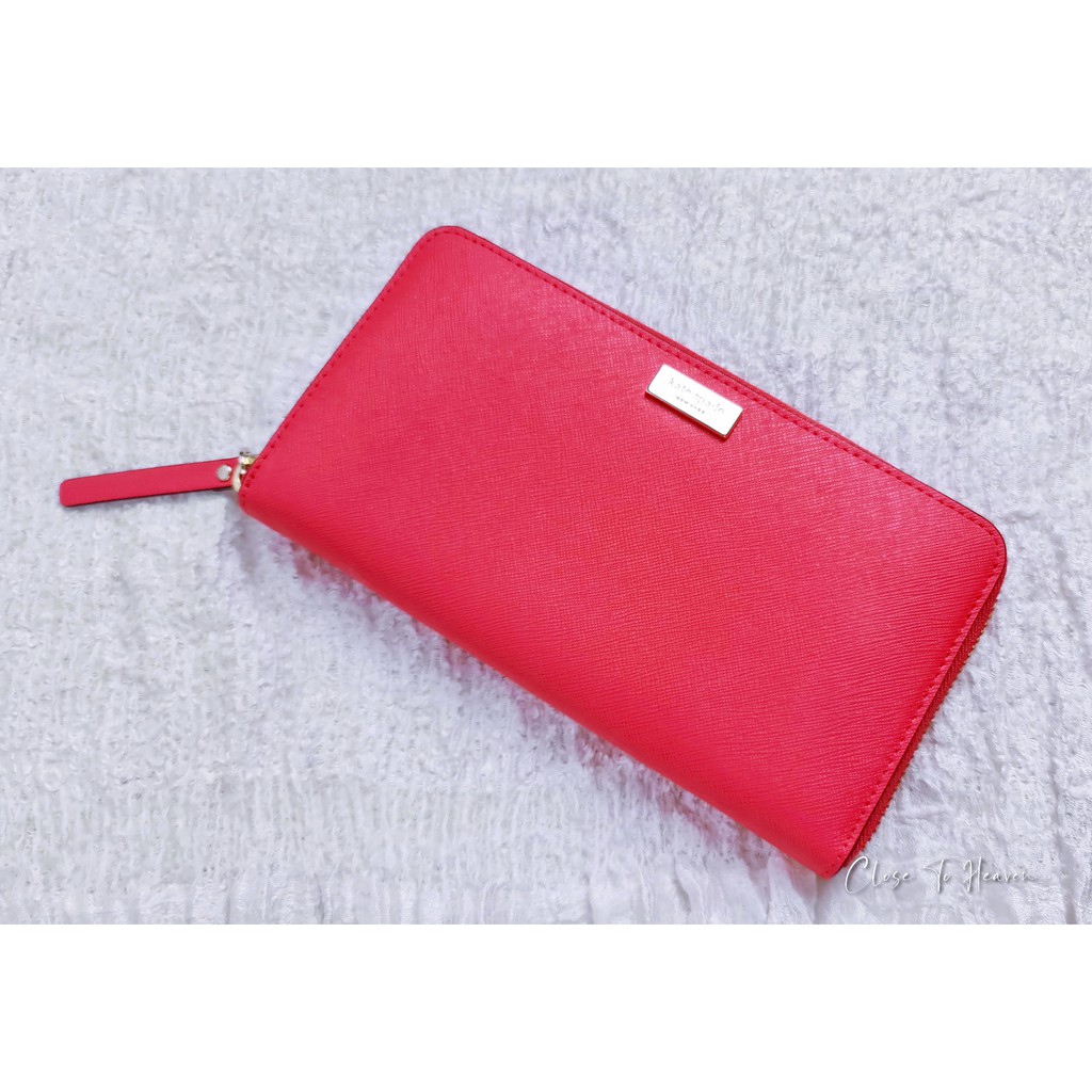 กระเป๋าสตางค์ Kate Spade Wallet WLRU2669 (Pink)
