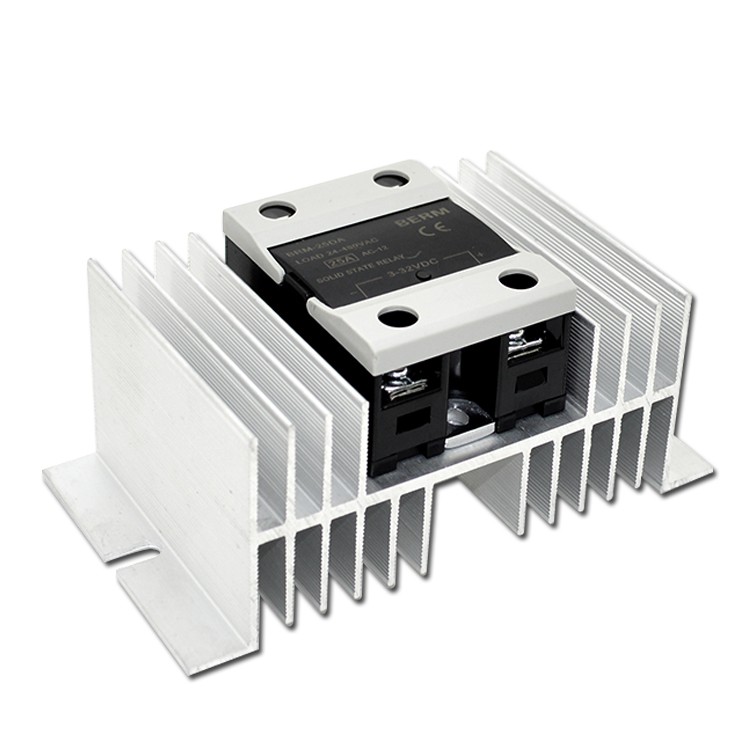 ฐานอลูมิเนียมระบายความร้อน Solid State Relay Heat sink
