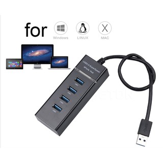 2019 ใหม่ฮับ USB ความเร็วสูง 4 พอร์ตฮับ USB 3.0 USB Adapter สำหรับ PC แล็ปท็อปอุปกรณ์เสริมคอมพิวเตอร์