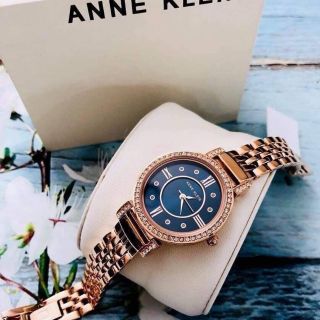 🇺🇸นาฬิกาAnne Klein 2928NVRG สีโรสโกล์