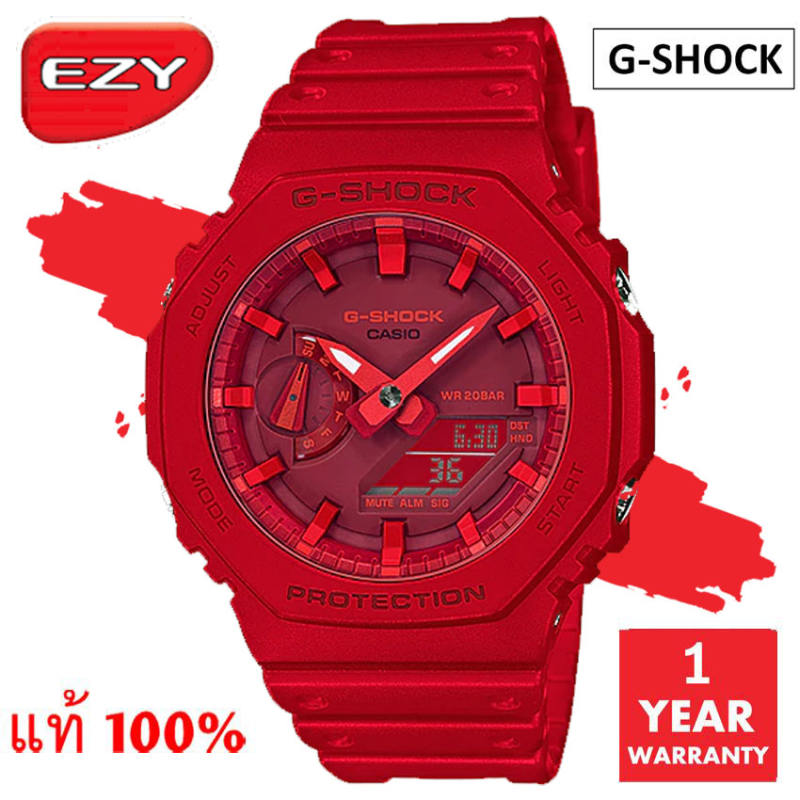 นาฬิกา / นาฬิกาข้อมือ CASIO G-SHOCK รุ่น GA-2100-4ADR / GA-2100-4A / GA-2100-4 มั่นใจแท้ 100% -ประกัน CMG