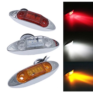 ไฟหรี่ข้าง Led 3 ดวง 12 24V สีแดง สีขาว สําหรับรถบรรทุก รถพ่วง คาราวาน