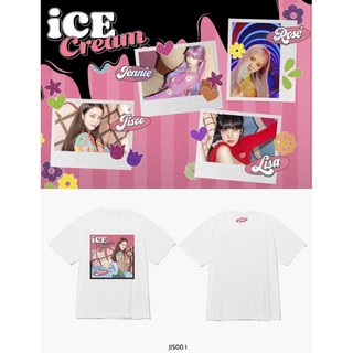 •Blackpink icecream  T-Shirt / JISOO 1 [White]