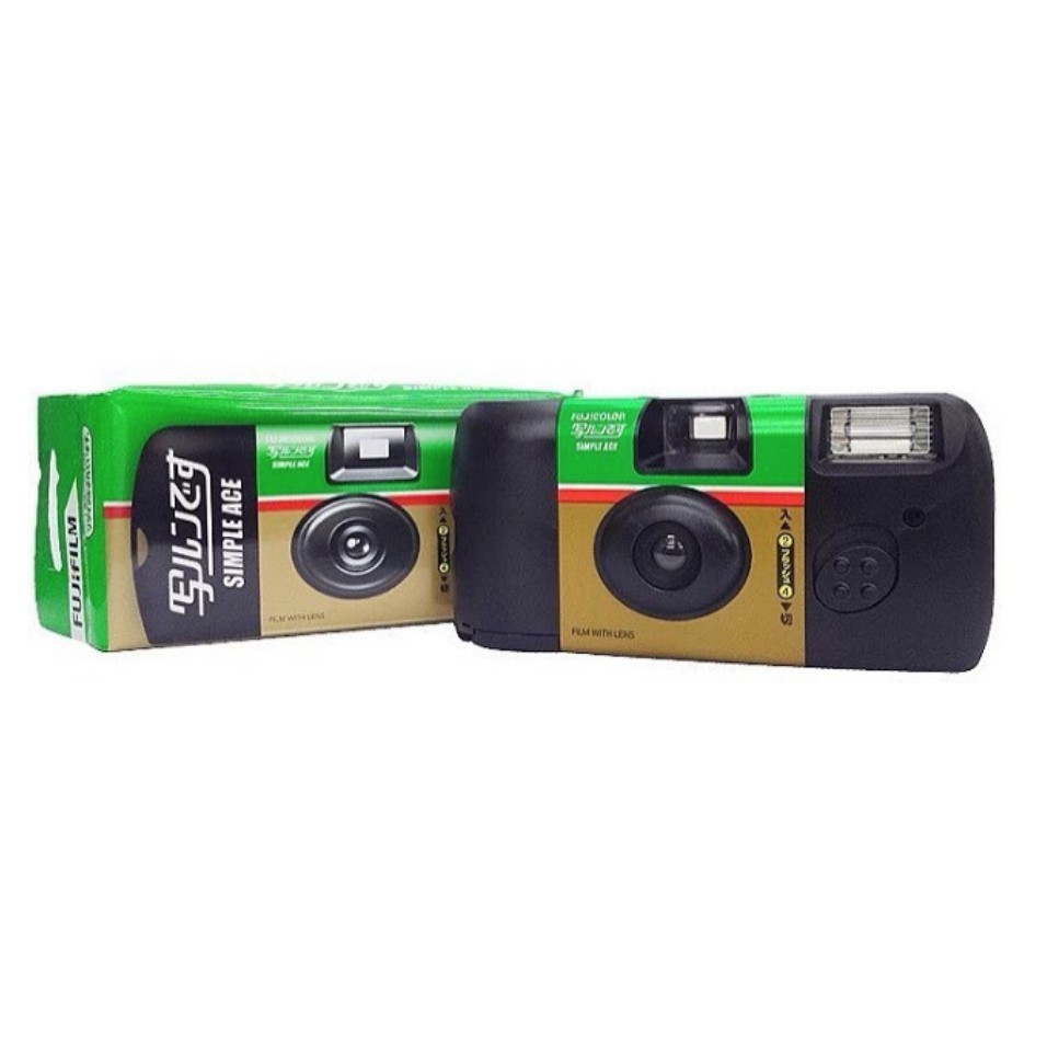 Fujifilm Simple ACE Camera ISO 400 กล้องฟิล์มใช้แล้วทิ้ง exp. 04/2025