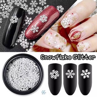 🇹🇭พร้อมส่ง!!🇹🇭 Snowflake Glitter กลิตเตอร์เกล็ดหิมะ กลิตเตอร์ติดเล็บ กลิตเตอร์คริสต์มาสติดเล็บ