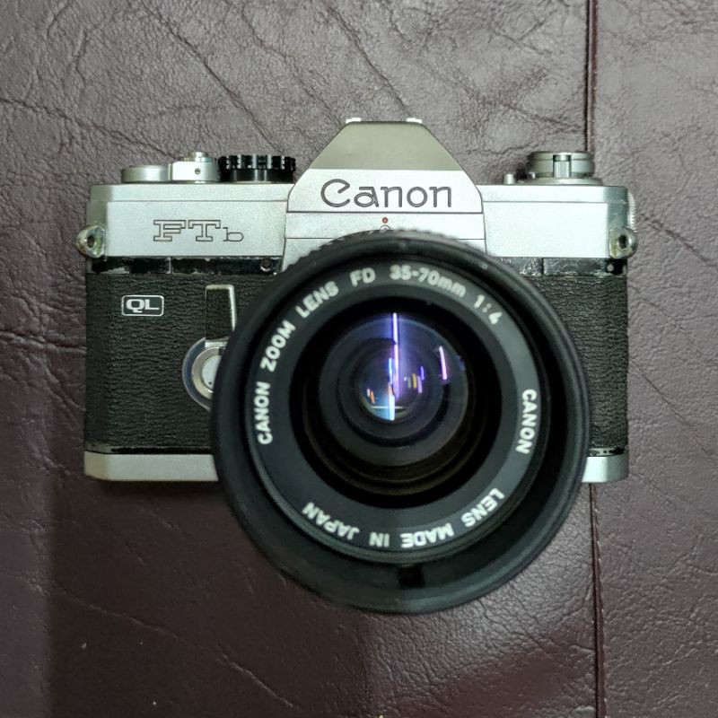 กล้องฟิล์ม Canon FTb QL + FD 35-70mm f4