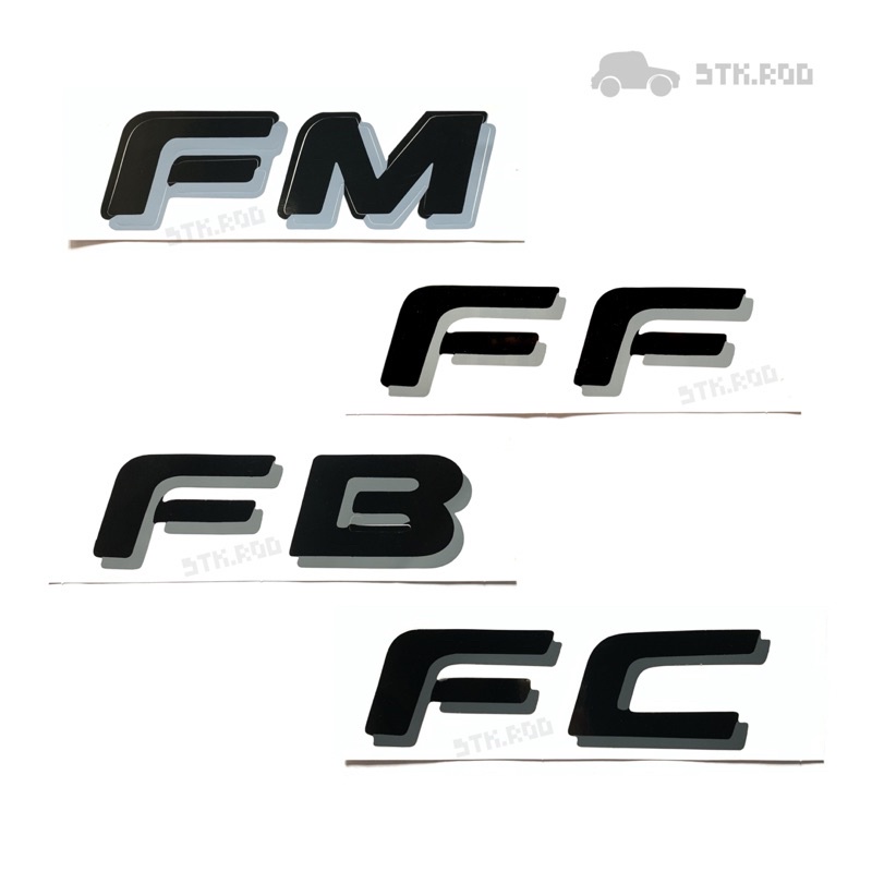 สติ๊กเกอร์ ติดแผงหน้า FM / FF / FB / FC ฮีโน่ ซุปเปอร์เสี่ย เสี่ยไฮเทค สิงห์ไฮเทค HINO STICKER