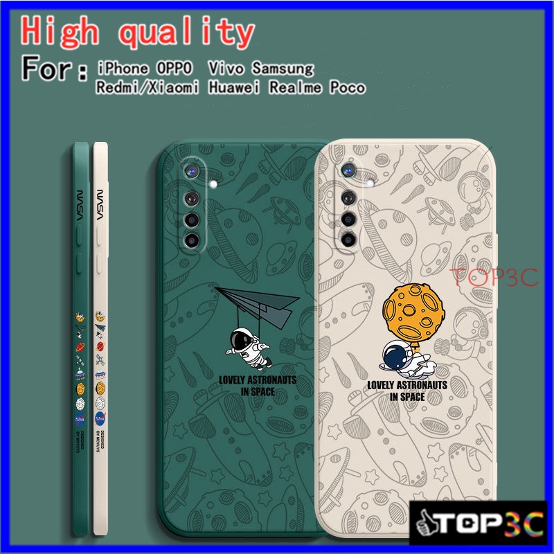 เคส Realme 6 XT 6 Pro Realme C3 Realme 5 Pro 5i 6i 5 7 Pro 7i C17 Realme Narzo 20 Pro Narzo 30A Realme 8 5G 8i 8 Pro 9 9i Realme 9 Pro Plus Nasaเคสโทรศัพท์TKR