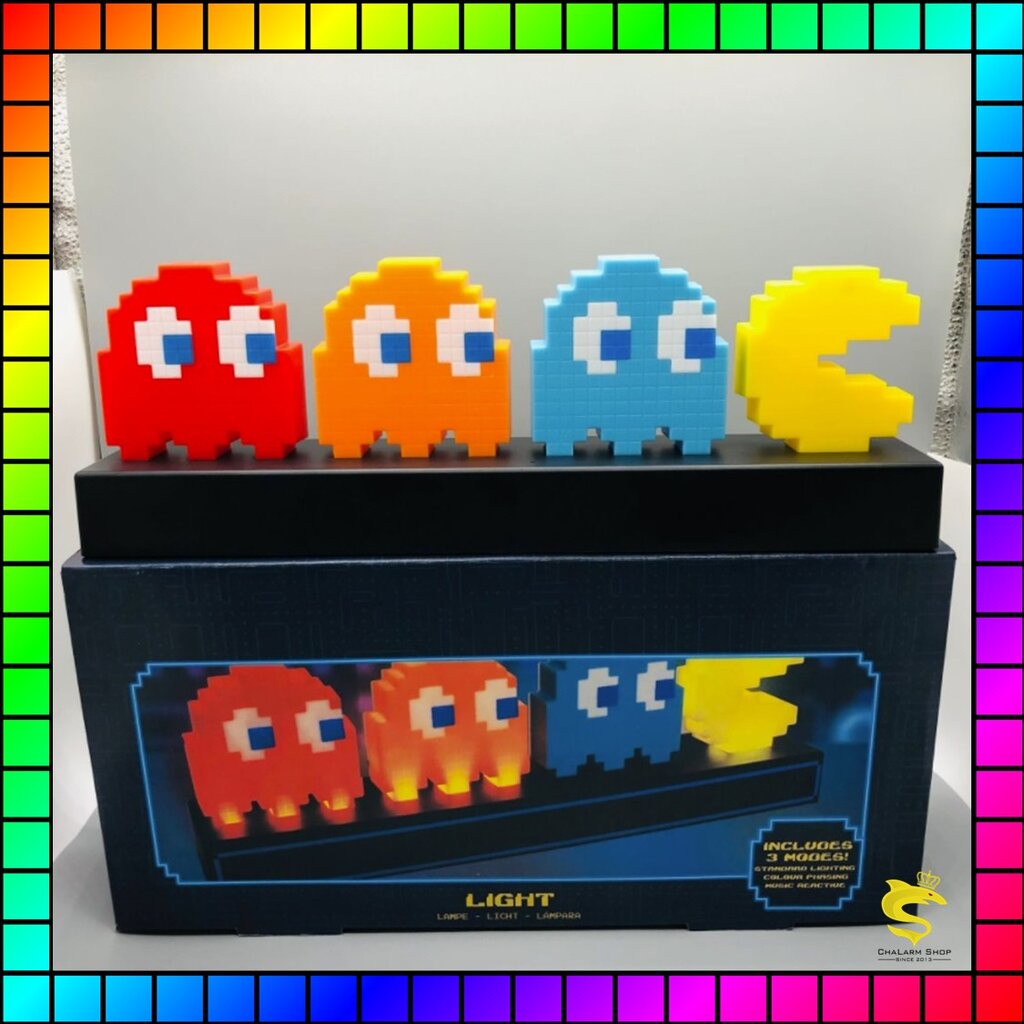 PacMan Icon Light เปลี่ยนไฟตามเสียง