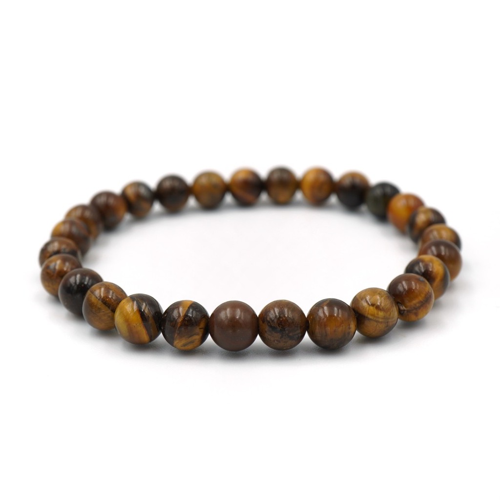 TIGEREYE พลอยตาเสือ ไทเกอร์อาย ขนาด 5 มม. สร้อยข้อมือหินแท้ by siamonlineshop