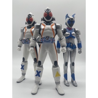 Big Size Soft Vinyl Toy Banpresto Masked Rider Fourze ครบชุด 3 ตัวคะ