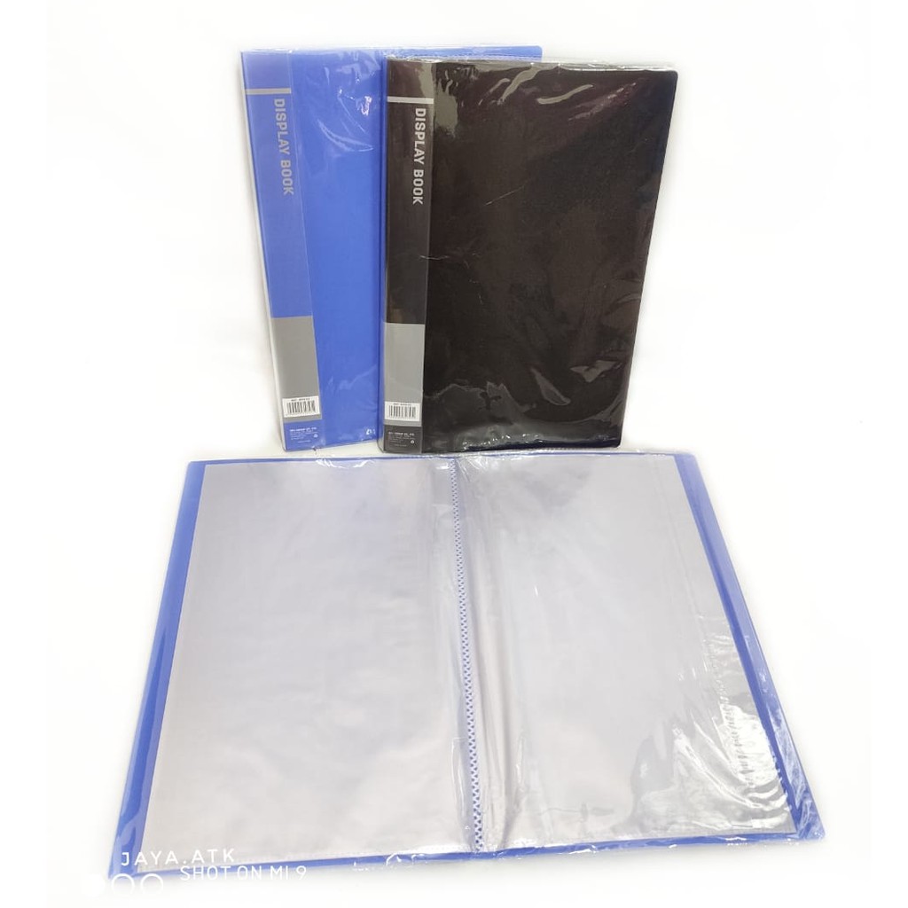 ที่วางแผนที่พลาสติกแบบใส FOLIO F4 20 LBR DELI B015-02 ที่ใส่หนังสือจอแสดงผล