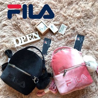 💕Fila Flannel mini backpack