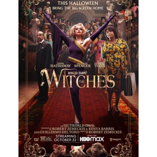 DVD The Witches แม่มด ของ โรอัลด์ ดาห์ล : 2020 #หนังฝรั่ง - แฟนตาซี