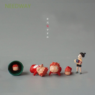 Needway ฟิกเกอร์ม้า Ponyo On The Cliff สําหรับตกแต่งสวน