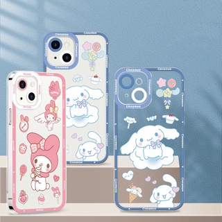 Hello KITTY เคสโทรศัพท์มือถือ TPU นิ่ม กันกระแทก ป้องกันกล้อง ลายมอนสเตอร์ ซินนาม่อนโรล สําหรับ IPhone 12 PRO 12Promax mini 11 PRO 11PROMAX 13 PRO 13PROMAX Xs Max XR 7 8 Plus