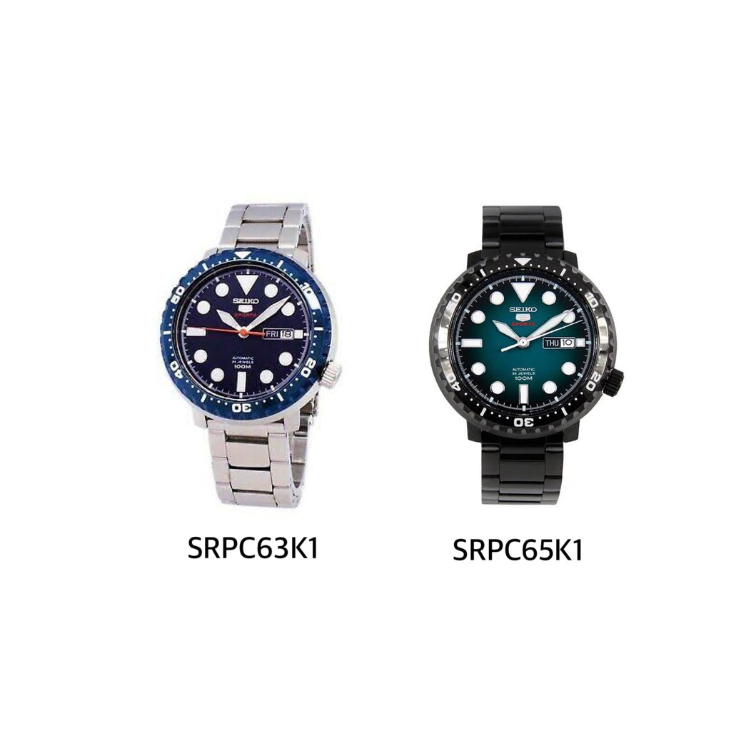 🔥ลดเพิ่ม 330 ใส่โค้ด INCZ8H3🔥 นาฬิกาข้อมือผู้ชาย Seiko 5 Sports Automatic New Model SRPC63K1 และ SRPC65K1