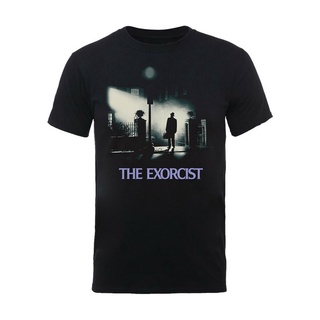 พร้อมส่ง เสื้อยืดแขนสั้น คอกลม ผ้าฝ้าย 100% พิมพ์ลายโปสเตอร์ภาพยนตร์ William Peter Blatty หลากสี แฟชั่นฤดูร้อน สําหรับผู