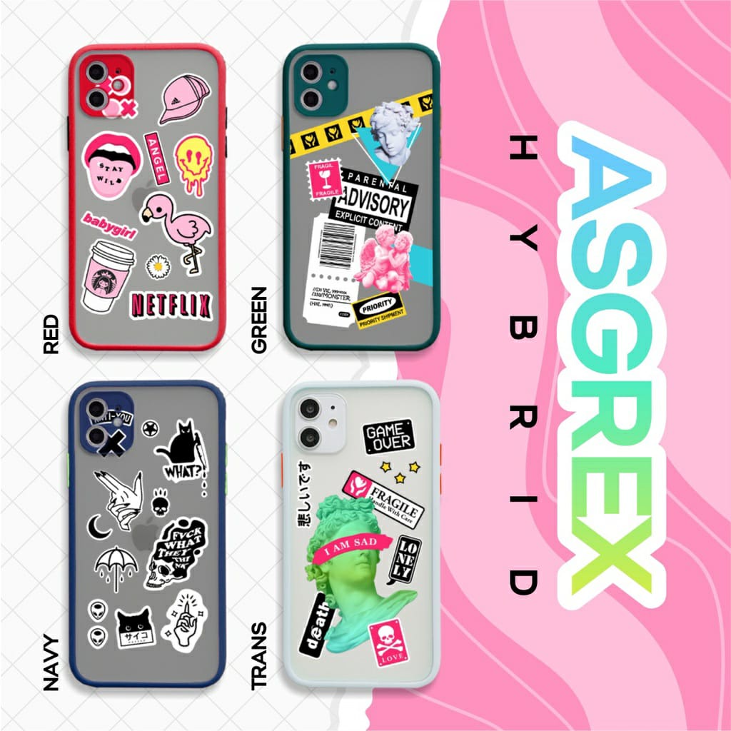 PRINTING HYBRID agrex case redmi 4a 4x 5a 6 6a 7a 8 9 9a 9c note 11 10c