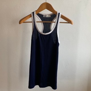 เสื้อกล้าม AIIZ Navy Rimmed Tank