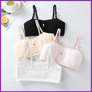 (8-16)Baby Bra Teen Girls Bra Cotton Training Bra Student Kids Underwear