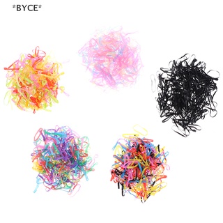 [[BYCE]] 1000PCS Disposable Rubber Bands Elastic Hair Ties Rings Band Kids Girl Ponytails [Hot Sell]