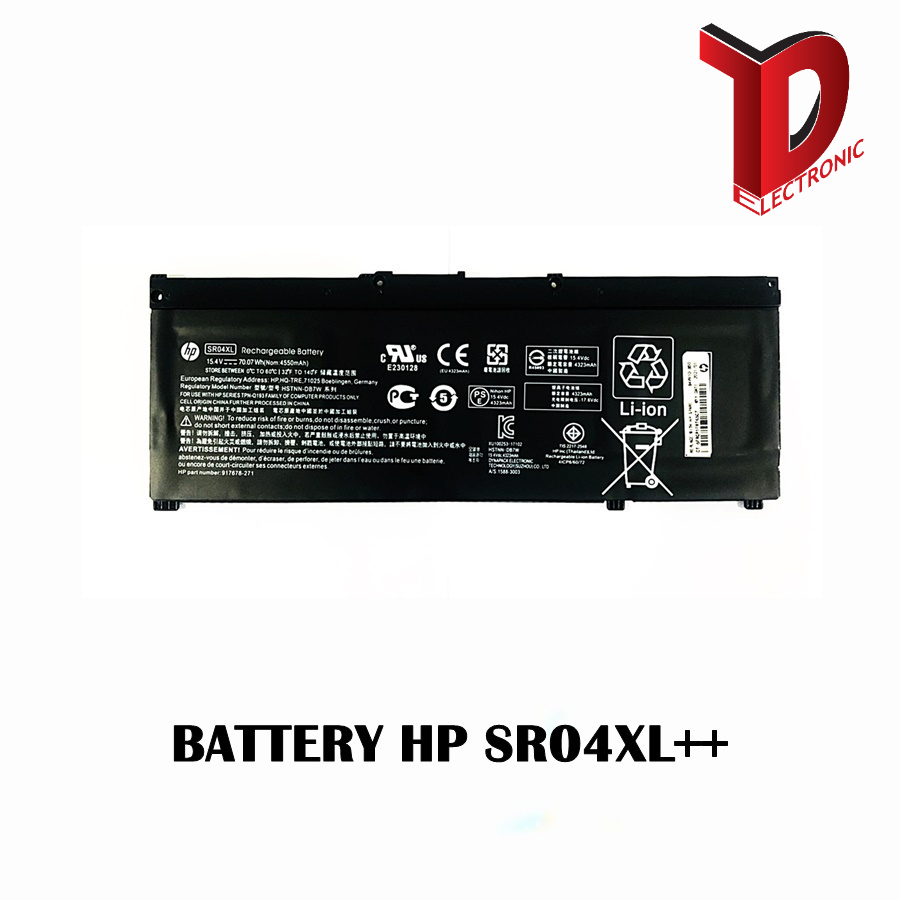 BATTERY HP SR04XL++ ของแท้  / แบตเตอรี่โน๊ตบุ๊คเอชพี แท้ (ORG)