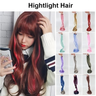 𝐆𝐈𝐂 Hightlight Hair ช่อไฮไลท์ 40สี พร้อมส่ง แบบไอดอลเกาหลีใช้ แบบกิ๊บติดง่าย พร้อมส่งจากไทย