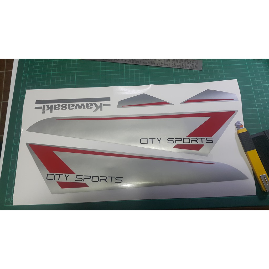 stickerสติ๊กเกอร์ลายรถมอเตอร์ไซค์ yamaha dt125mx