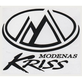 สติกเกอร์ตัดโลโก้ MODENAS / Kriss