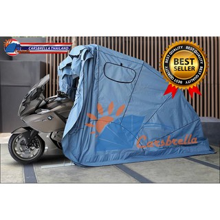 เต็นท์พับได้ โรงจอดรถสำเร็จรูป CARSBRELLA รุ่น BIKE สำหรับรถมอเตอร์ไซค์ขนาดกลาง-ใหญ่