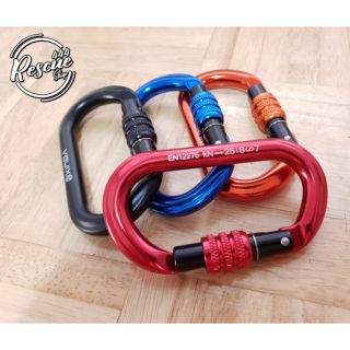 XINDA Carabiner O Screw Lock
คาราบิเนอร์ #พร้อมส่ง