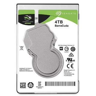 SEAGATE 4 TB HDD 2.5" (ฮาร์ดดิสก์ 2.5") BARRACUDA 5400RPM SATA3 (ST4000LM024)