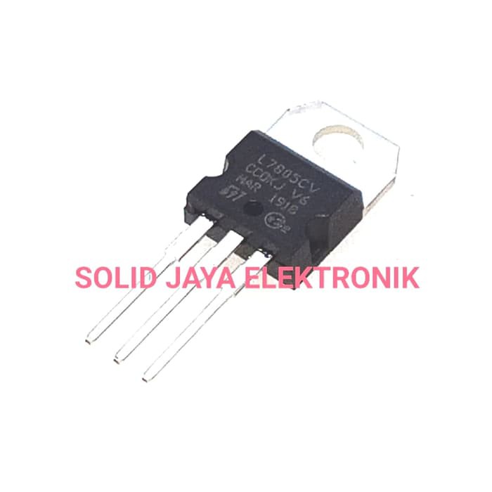 ทรานซิสเตอร์ REGULATOR 7805 L7805 LM 7805 CV TR IC PSU ORIGINAL REGULATOR