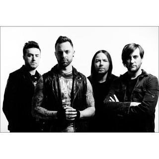 โปสเตอร์ Bullet for My Valentine BFMV บุลเลตฟอร์มายวาเลนไทน์ ตกแต่งผนัง Rock Music Poster โปสเตอร์วินเทจ โปสเตอร์วงดนตรี