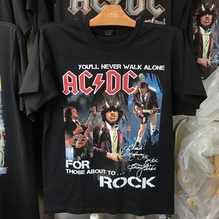 AC003 เสื้อยืดวงร็อค ACDC เอซีดีซี เสื้อวง เสื้อยืดเอซีดีซี เสื้อวินเทจ