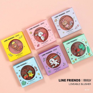 MILLE LOVABLE BLUSHER LINE FRIENDS