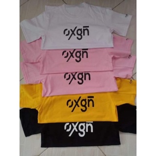 เสื้อยืด O-X-G-N คุณภาพสูงผลิต COD แบบ unisex ,@b