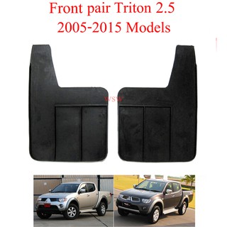 (1คู่) บังโคลนหน้า มิตซูบิชิ สตราด้า ไทรทัน ไตรตั้น 1996-2015 MITSUBISHI TRITON STRADA L200 ยางบังโคลน คู่หน้า ราคาถูก