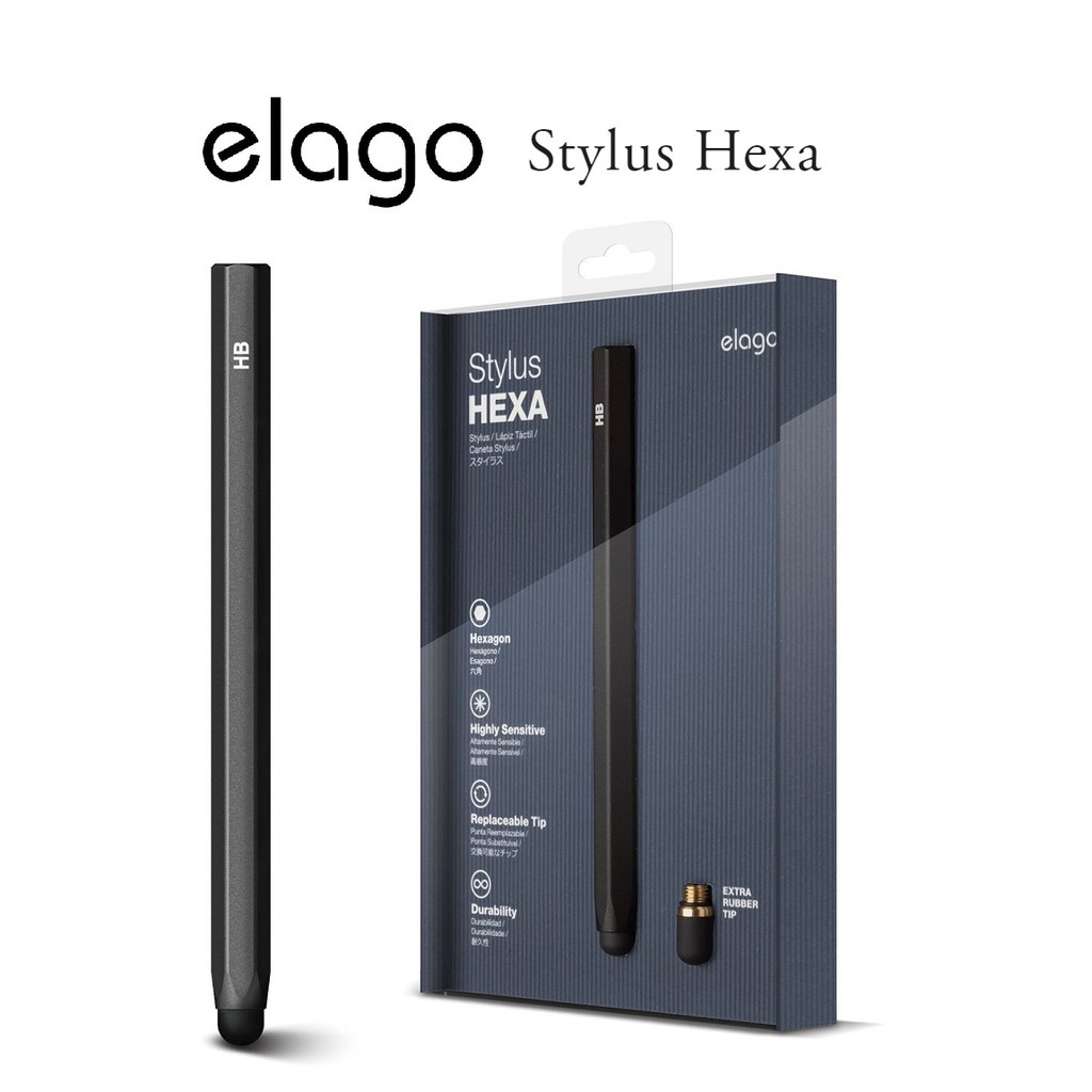 Elago Stylus Hexa ปากกาทัชสกรีน อุปกรณ์มือถือ iPhone iPad Android แท็บเล็ตปากกา