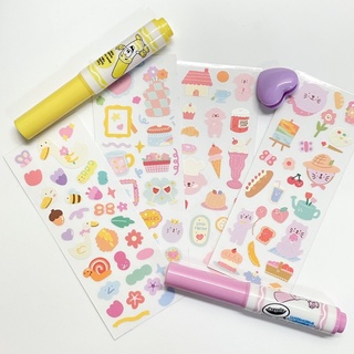 sticky sheet sticker สติกเกอร์ตกแต่ง