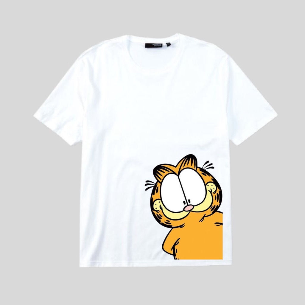 เสื้อยืด ผ้าฝ้าย โอเวอร์ไซซ์ พิมพ์ลาย May - Garfield Koas Karater Distro Kekin 30S สําหรับผู้ชาย และผู้หญิง เรียบง่ายมีส