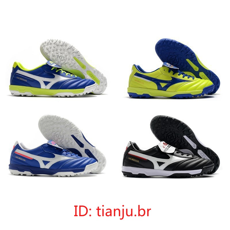 รองเท้าผ้าใบ Mizuno2023 Morelia Ii รองเท้าฟุตบอล As_Tf Broken Kangaroo Leather Nails 39-45