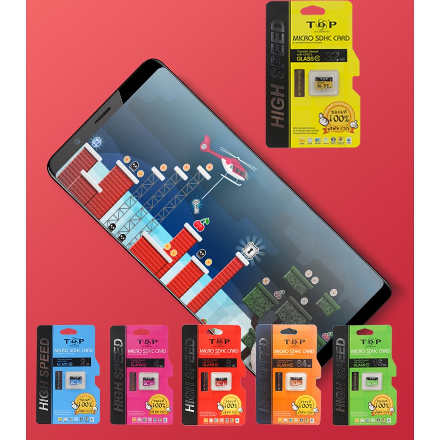 TOP Select Micro SD 32GB MicroSD Class 10 Memory Card 64G 16G 8G 4G 2G แท้100%