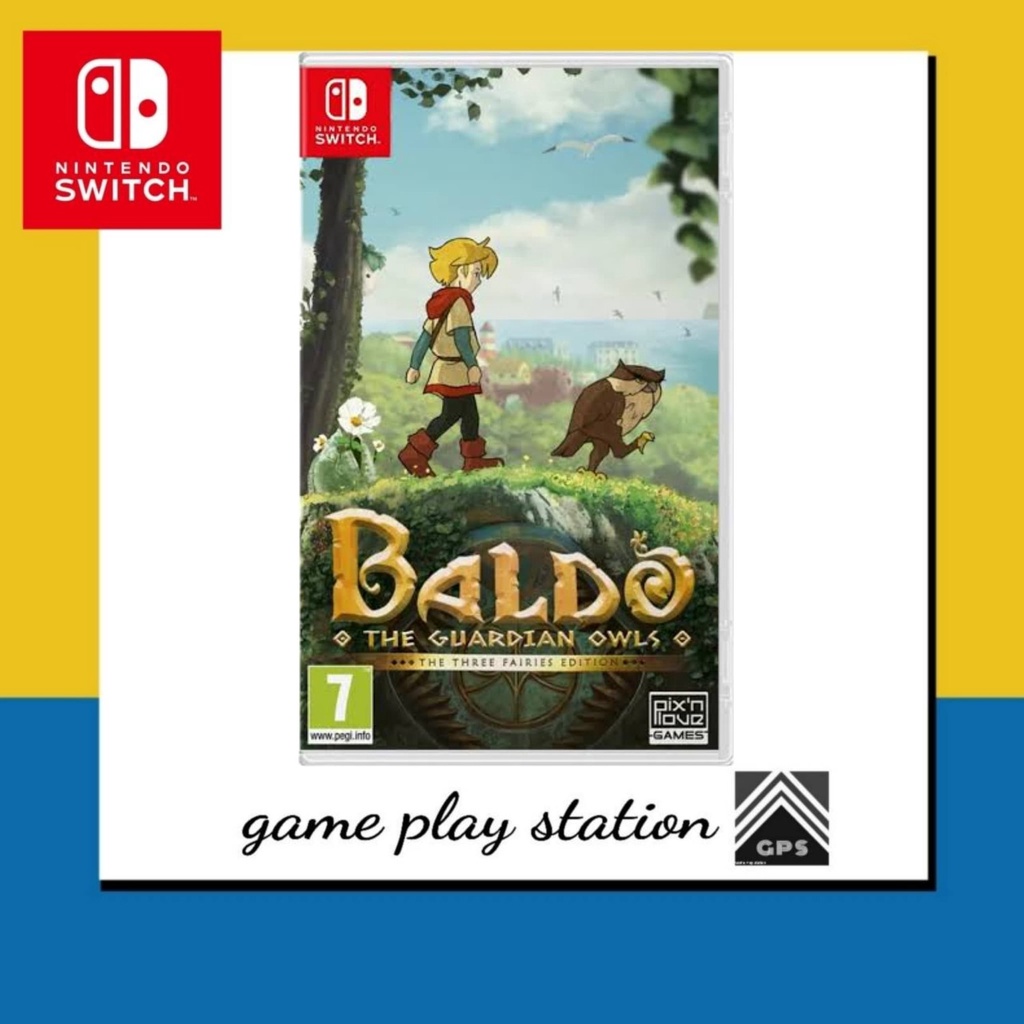 nintendo switch baldo the guardian owls the three fairies edition ( english zone 2 )