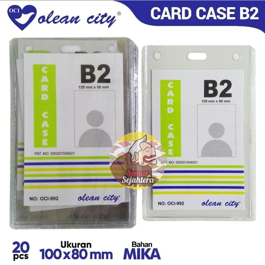 [PAK] CARD CASE OCI-992 B2 ID CARD CASE NAME CARD CASE TOP LOADER*