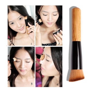 1pc Foundation Brush Makeup Brush Portable Soft Hair Brush Powder Brush Face Makeup Beauty Tools For Beginner