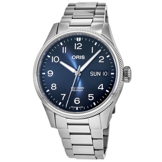 Oris Big Crown ProPilot Day Date Blue Dial Stainless Steel Mens Watch  ประกันศูนย์ไทย 3 ปี ใหม่