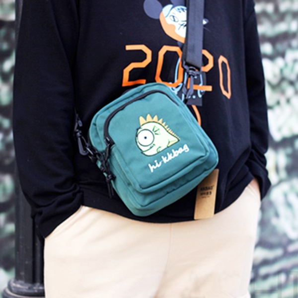 สไตล์Unisex 2025 ใหม่แบบพกพาผ้าMiniด้านข้างกระเป๋าเป้สะพายหลังเปลี่ยนKey Chargerกระเป๋าสตางค์ผ้ากระเ